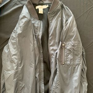 HM lightweight grey bomber jacket